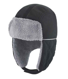 Result Ocean Trapper Hat RC032 - Black/Grey