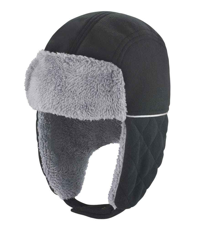 Result Ocean Trapper Hat RC032 - Black/Grey