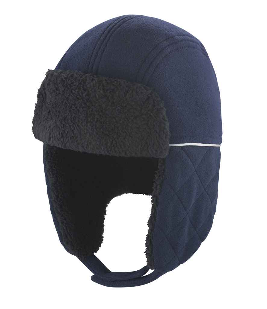 Result Ocean Trapper Hat RC032 - Navy/Black