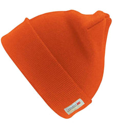 Result Woolly Ski Hat with Thinsulate™ Insulation RC033 - Fluorescent Orange