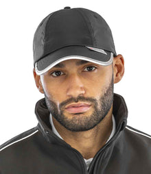 Result High-Viz Cap RC035 - RC035 Black Model