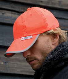 Result High-Viz Cap RC035 - RC035 Fluorescent Orange Model