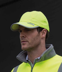 Result High-Viz Cap RC035 - RC035 Fluorescent Yellow Model