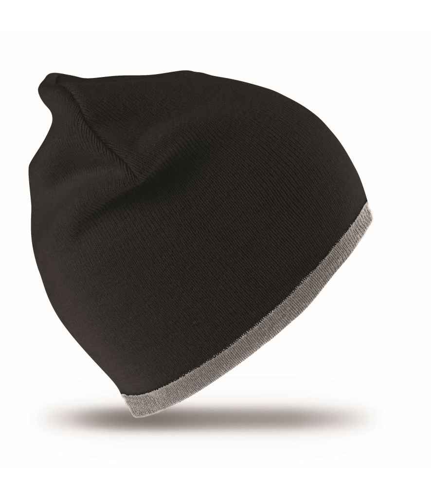Result Reversible Fashion Fit Hat RC046 - Black/Grey