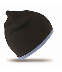 Result Reversible Fashion Fit Hat RC046 - Black/Sky Blue