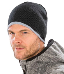Result Reversible Fashion Fit Hat RC046 - RC046 Black/Grey Model