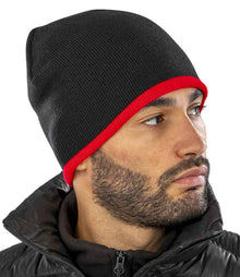 Result Reversible Fashion Fit Hat RC046 - RC046 Black/Red Model