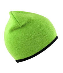 Result Reversible Fashion Fit Hat RC046 - Lime Green/Black