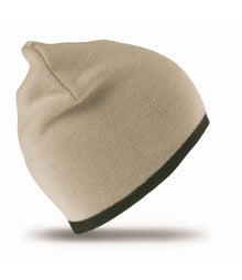 Result Reversible Fashion Fit Hat RC046 - Stone/Olive Green