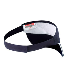 Result Herringbone Sun Visor RC048 - RC048 Navy/White Back