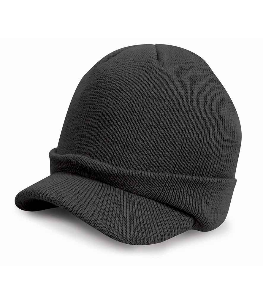 Result Esco Army Knitted Hat RC060 - Charcoal