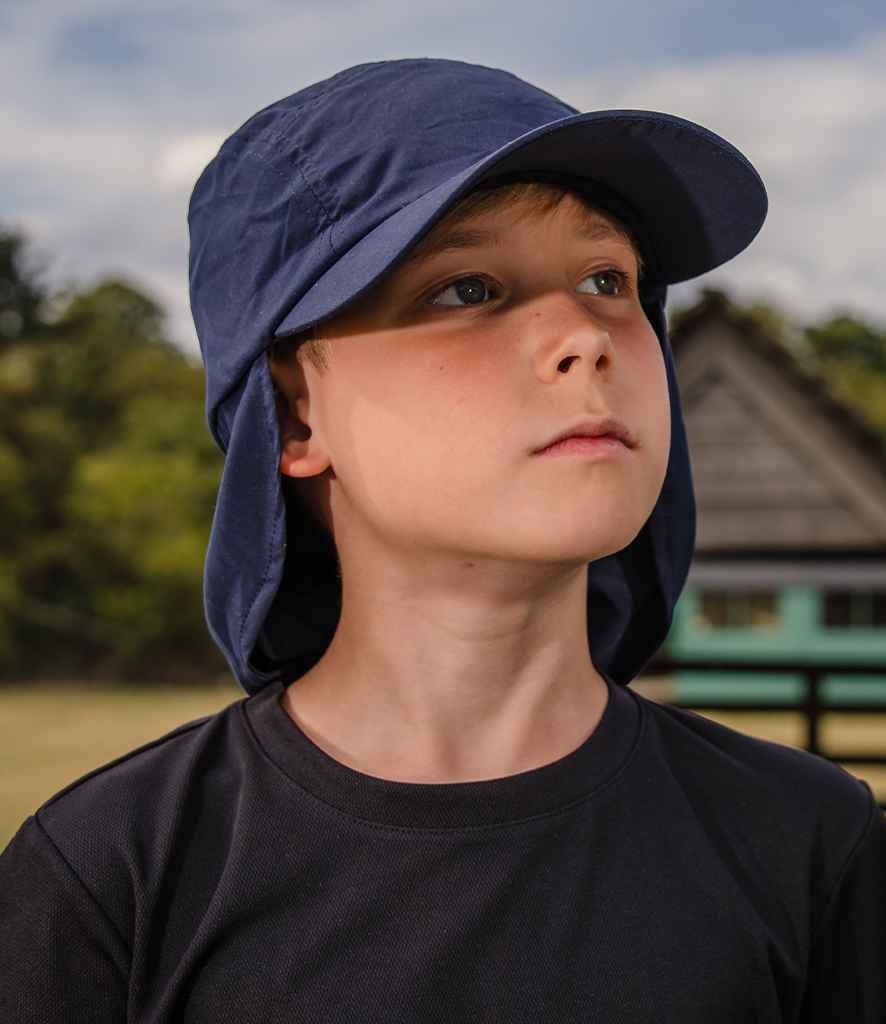 Result Kids Legionnaires Cap RC069B - RC069B Navy Model
