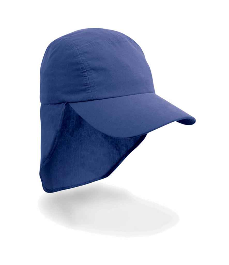 Result Kids Legionnaires Cap RC069B - Royal Blue
