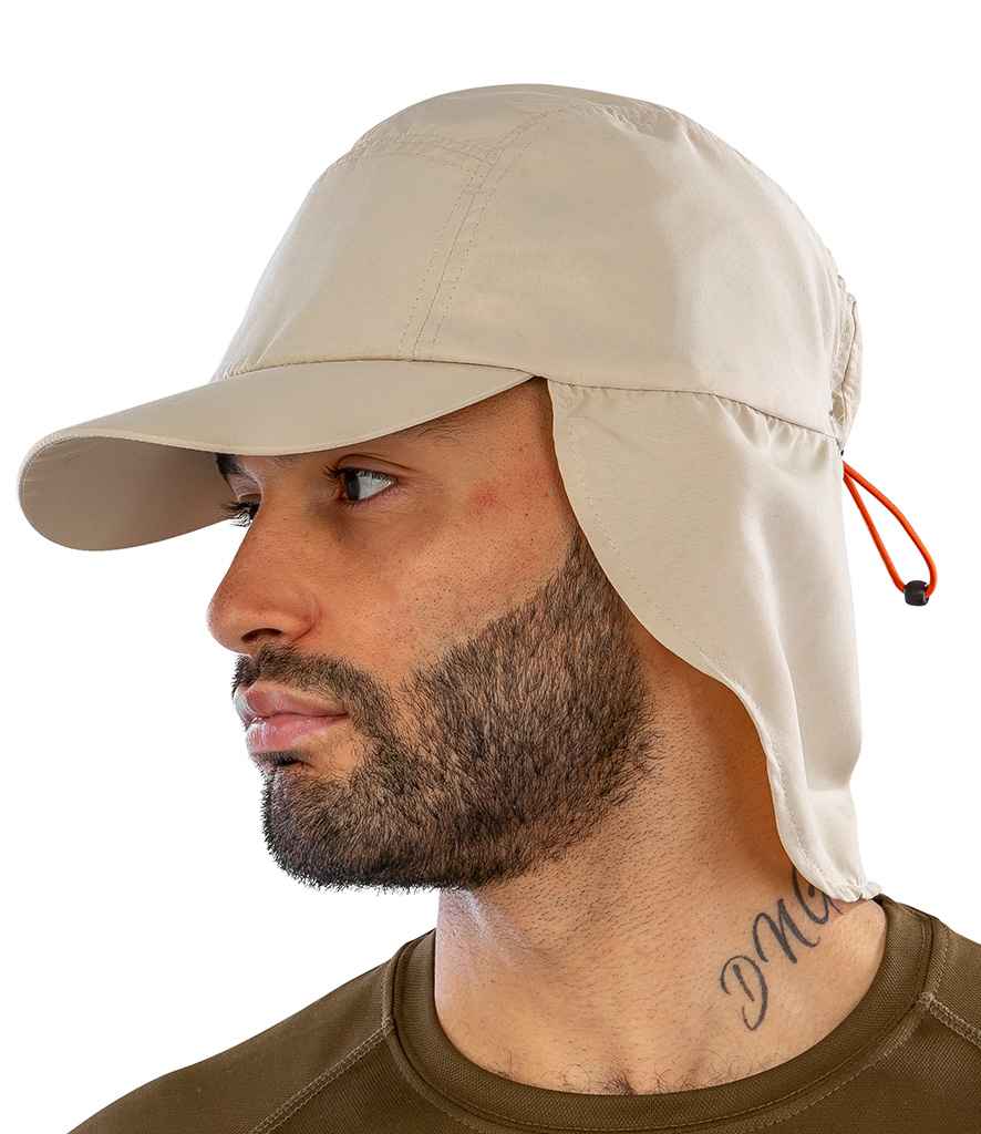 Result Legionnaires Cap RC069 - RC069 Khaki Model