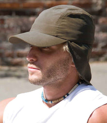 Result Legionnaires Cap RC069 - RC069 Olive Green Model