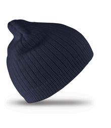 Result Cotton Knitted Beanie RC074 - Navy