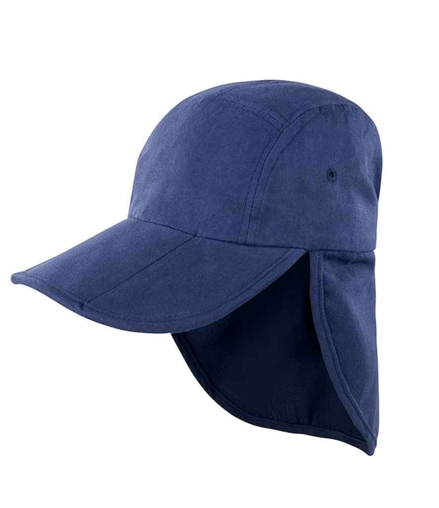 Result Kids Fold Up Legionnaires Cap RC076B - Navy