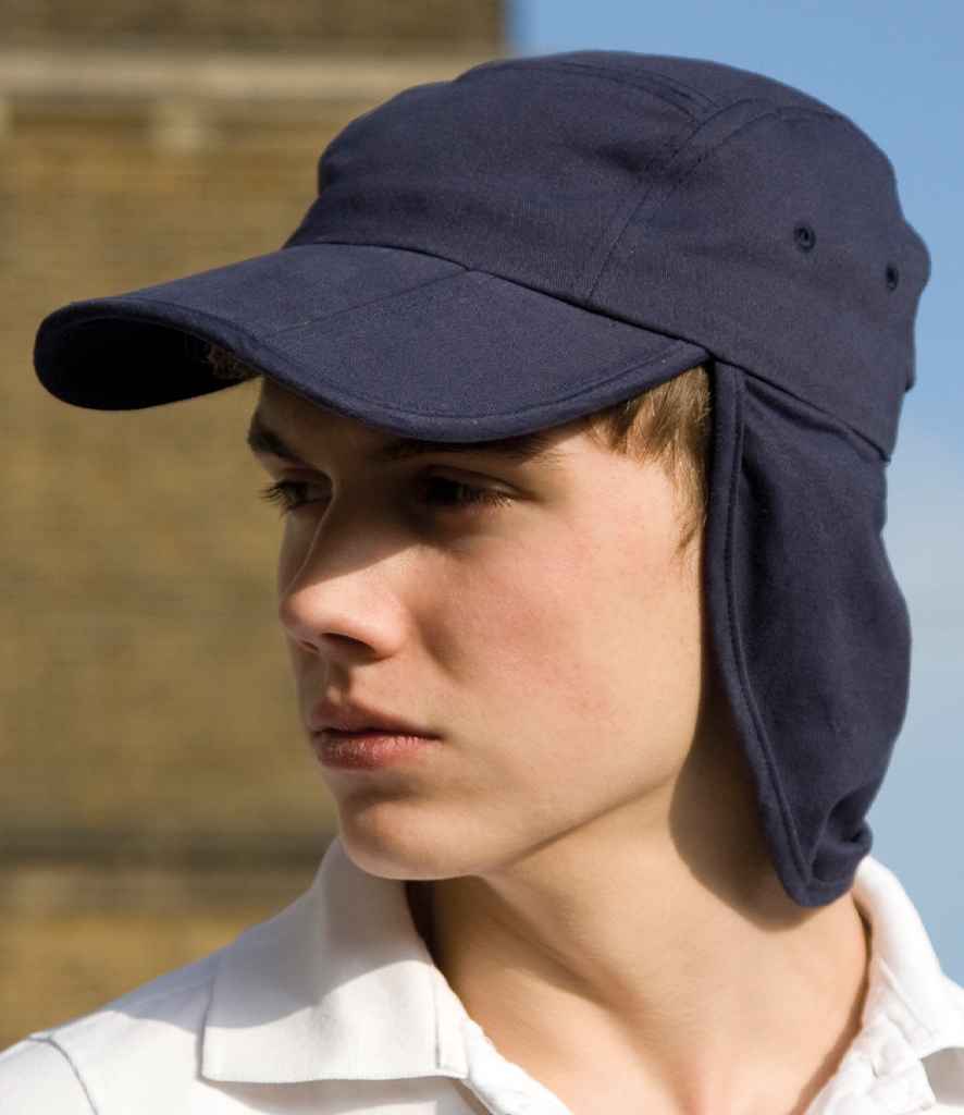Result Fold Up Legionnaires Cap RC076 - RC076 Navy Model