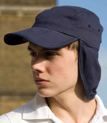 Result Fold Up Legionnaires Cap RC076 - RC076 Navy Model