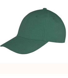 Result Memphis Brushed Cotton Cap RC081 - Bottle Green