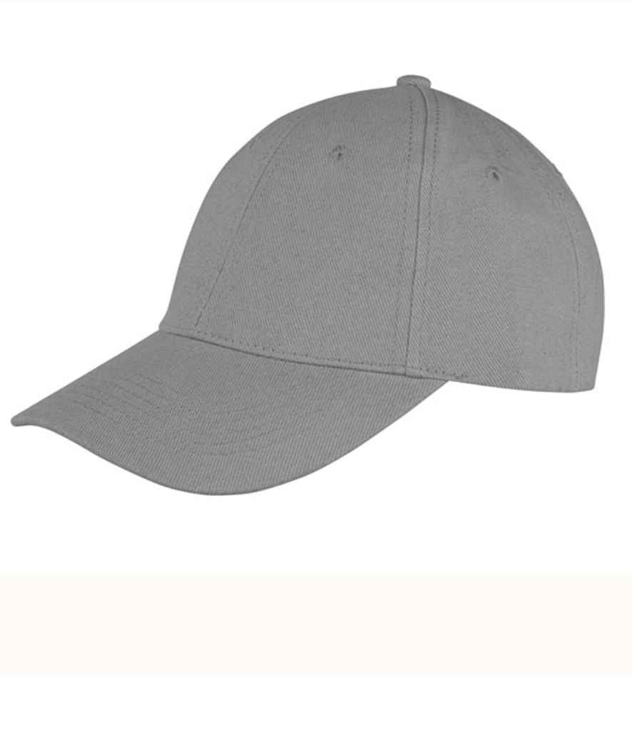 Result Memphis Brushed Cotton Cap RC081 - Dove Grey