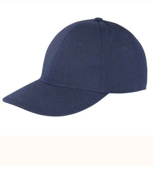 Result Memphis Brushed Cotton Cap RC081 - Navy