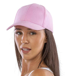Result Memphis Brushed Cotton Cap RC081 - RC081 Pink Model