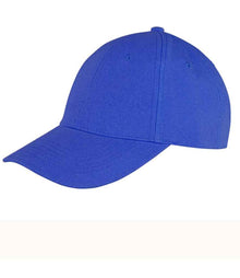 Result Memphis Brushed Cotton Cap RC081 - Royal Blue