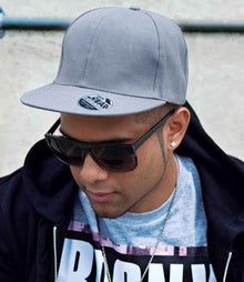 Result Original Bronx Snapback Cap RC083 - RC083 Heather Grey Model