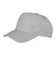 Result Boston 5 Panel Printers Cap RC084 - Dove Grey