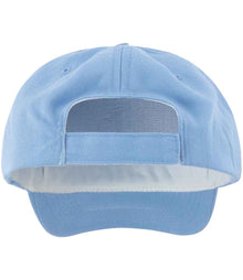 Result Boston 5 Panel Printers Cap RC084 - RC084 Sky Blue Back