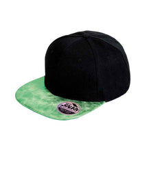 Result Bronx Glitter Snapback Cap RC087 - Black/Green
