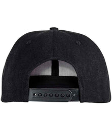 Result Bronx Glitter Snapback Cap RC087 - RC087 Black/Gold Back
