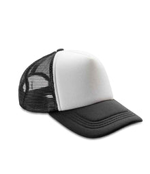 Result Core 1/2 Mesh Truckers Cap RC089 - Black/White