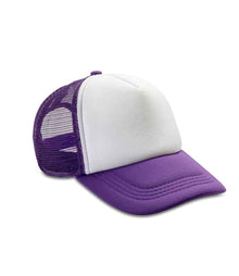 Result Core 1/2 Mesh Truckers Cap RC089 - Purple/White