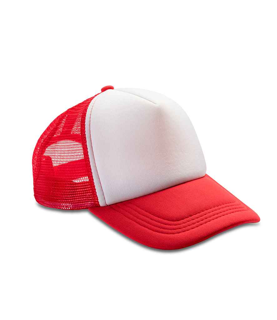 Result Core 1/2 Mesh Truckers Cap RC089 - Red/White
