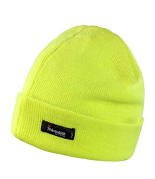Result Lightweight Thinsulate™ Hat RC133 - RC133 Fluorescent Yellow Back