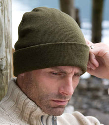 Result Lightweight Thinsulate™ Hat RC133 - RC133 Olive Green Model