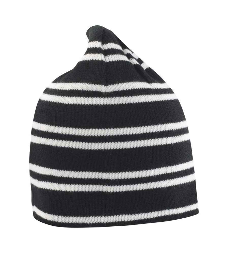 Result Team Reversible Beanie RC354 - Black/White