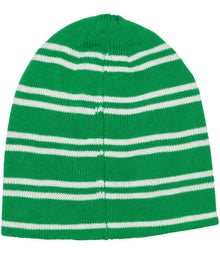 Result Team Reversible Beanie RC354 - RC354 Kelly Green/White Back
