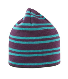 Result Team Reversible Beanie RC354 - Plum/Turquoise