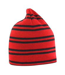Result Team Reversible Beanie RC354 - Red/Black