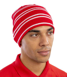 Result Team Reversible Beanie RC354 - RC354 Red/White Model