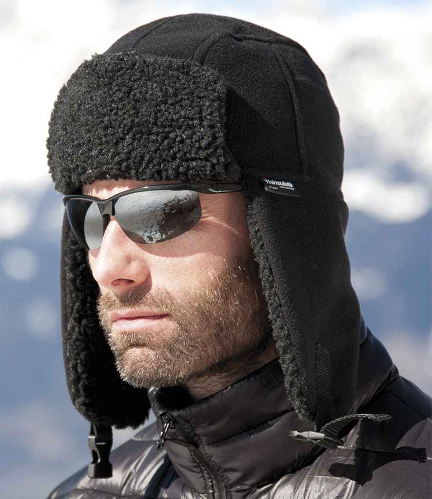 Result Thinsulate™ Sherpa Hat RC358 - RC358 Black Model