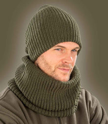 Result Whistler Snood Hood RC361 - RC361 Olive Green Model