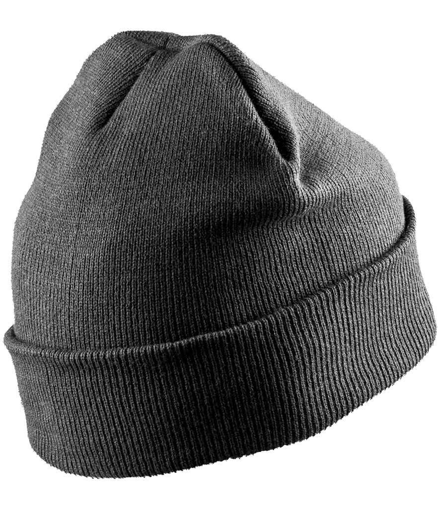 Result Recycled Woolly Ski Hat RC929 - Charcoal Grey