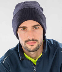 Result Recycled Woolly Ski Hat RC929 - RC929 Navy Model