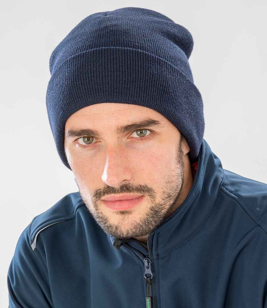 Result Recycled Thinsulate™ Beanie RC933 - RC933 Navy Model