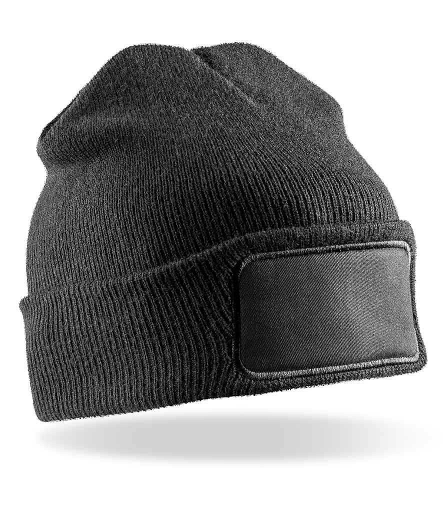 Result Recycled Thinsulate™ Printers Beanie RC934 - Black