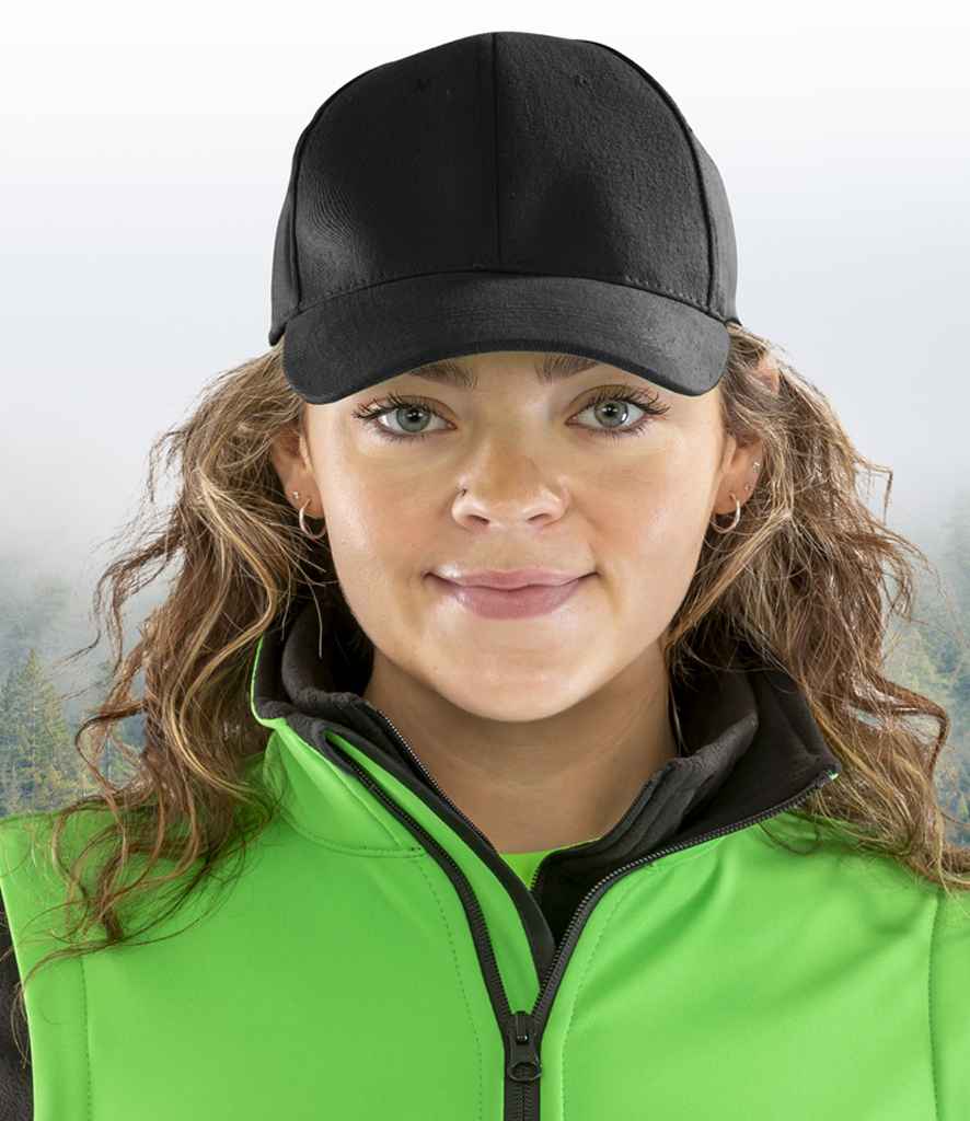 Result Recycled Low Profile Cap RC981 - RC981 Black Model